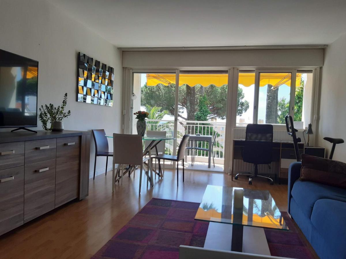 Spacieux Studio 37M2 - Terrasse Vue Mer Cannes Eksteriør billede